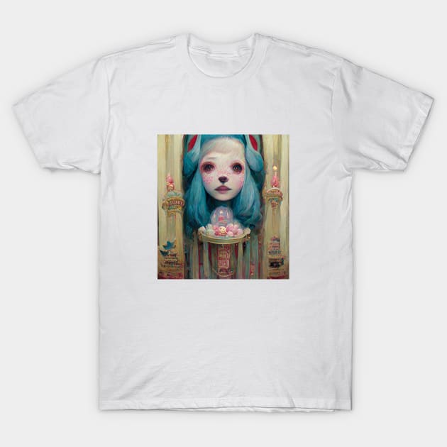 circus dolls #6 T-Shirt by sallyatejack